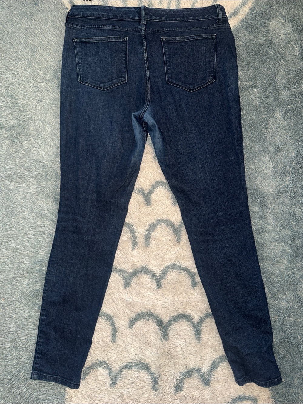 a.n.a Dark Blue Skinny Jeans - 12 Tall - Picture 4 of 5